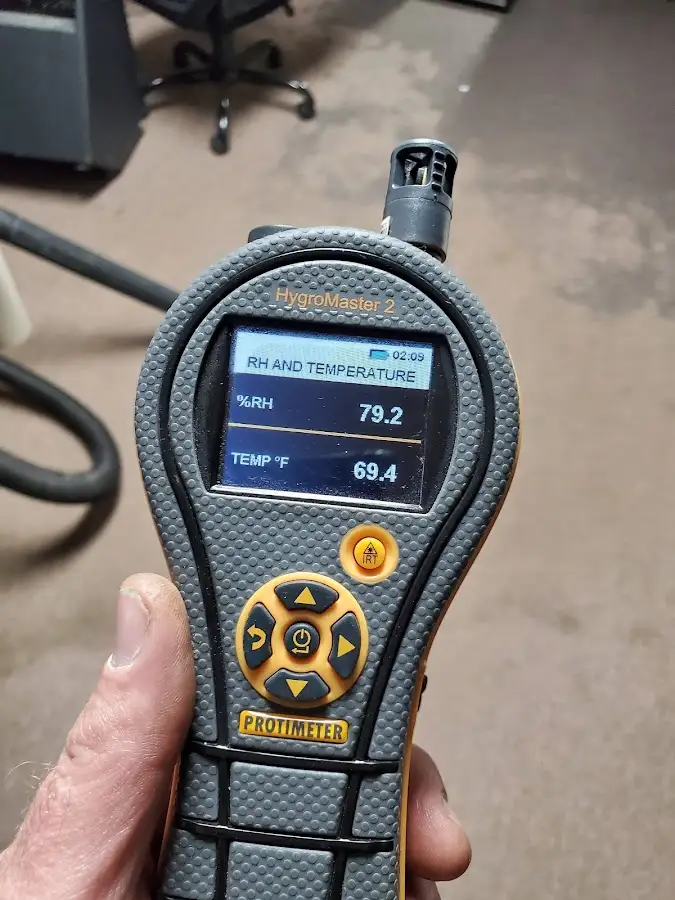 Moisture meter humidity assessment for Fire & Smoke Damage Restoration in Auburn